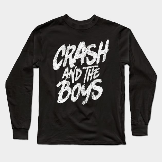 Crash and the Boys Long Sleeve T-Shirt by huckblade